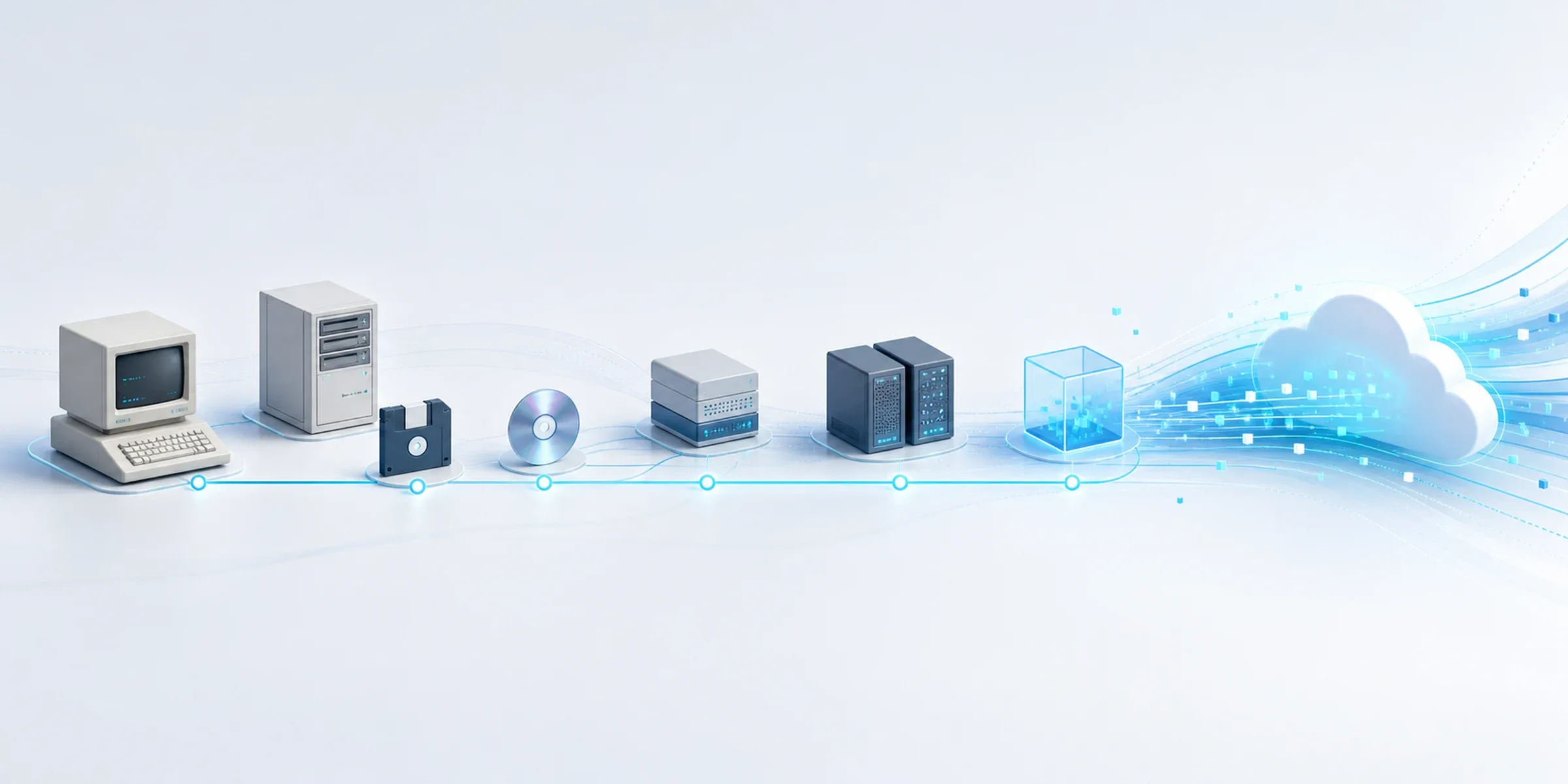A brief history of fast file transfer (1971 — 2025)